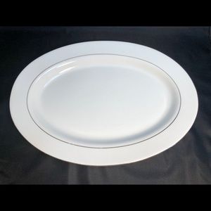 14” Oval Serving Platter D’Or by Royal Majestic